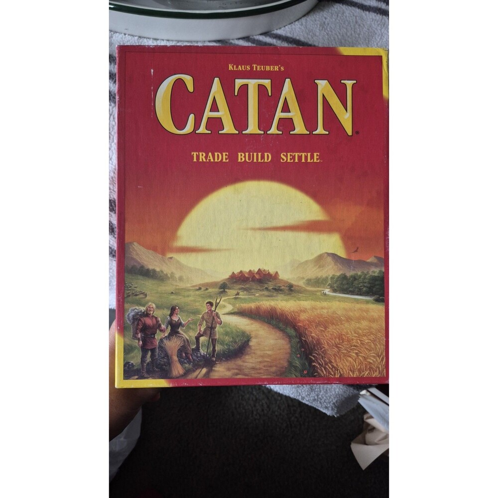 Catan Trade Build Settle Board Game Klaus Teubers The Base Game CN3071 Complete